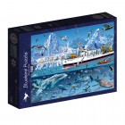 Palapeli: Bluebird Puzzle - Franois Ruyer, Bluebird Boat (1500)