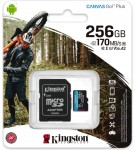 Kingston: Canvas Go! Plus MicroSDXC (256GB) + SD Adapter