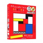 Pulmapeli: Mondrian Blocks - Red Edition