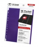 Ultimate Guard: 18-pocket Pages Side-loading Purple (10)