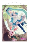 Kangasjuliste: Hatsune Miku - Alice In Wonderland Wallscroll (60x90cm)