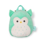 Reppu: Squishmallows - Carry Me Winston the Teal Owl Plush Backpack (25cm)