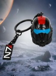 Avaimenper: Mass Effect - N7 Helmet, Metal