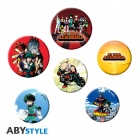 Pinssi: My Hero Academia - Badge Pack - Mix