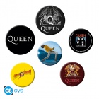Pinssi: Queen - Badge Pack - Mix