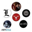 Pinssi: Death Note - Badge Pack - Mix