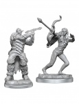 Critical Role Unpainted Minis: Ashari Stoneguard & Skydancer (2)