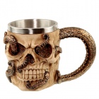 Muki: Bronze Skull And Octopus Jug