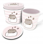 Lahjasetti: Pusheen - Marshmallow (Muki+Lasinalunen)