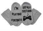 Sukat: Fortnite - Do not Disturb, harmaat (One Size Fits All)