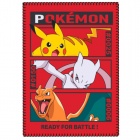 Peitto: Pokemon - Pikachu, Mewtwo & Charizard Fleece Blanket