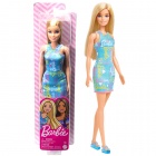 Barbie: Pink Logo Print Dress with sandals