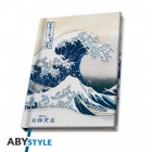 Muistikirja: Hokusai - Great Wave (A5)