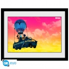 Juliste: Fortnite Kehystetty - Battle Bus (30cm x 40cm)