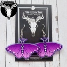 Korvakorut: Lunar Moth Earrings (5cm) (Niramuchu)
