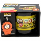 Muki: South Park - Kenny and Bus (Enamel Mug & Keyring)