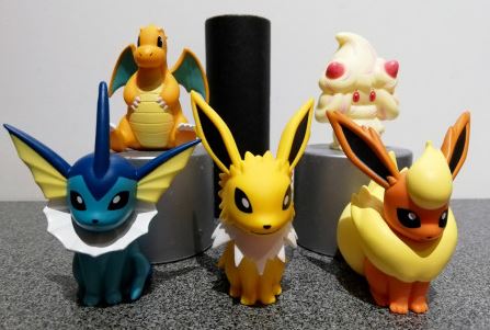 Pokemon: Pocket Monsters - Mini Soft Vinyl Figure Vol.6 (Satunnainen)