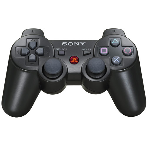 Sony PS3: DualShock 3 Ohjain (Musta) (Kytetty)