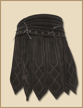 Armour Skirt Tenebra black