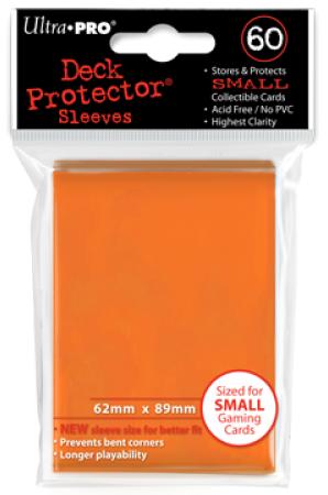 Ultra Pro Small Sleeves Orange (60kpl) [kortinsuoja]