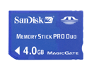 Sandisk Memory Stick Pro Duo 4GB