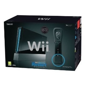 Wii Black Special Edition konsoli (Kytetty)