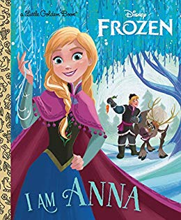 Little Golden Book: Frozen, I am Anna