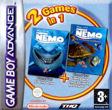 Finding Nemo 1 & 2 DoublePack (GBA) (loose) (Käytetty)
