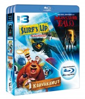 Blu-ray Triple Box: Monsteritalo/Karvakamut/Surf\'s Up