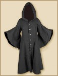 Hooded Lilian Canvas Coat (L)