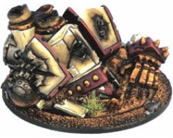 WARMACHINE Wreck Marker -  Protectorate of Menoth Heavy Warjack