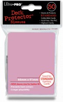 Ultra Pro Sleeves: vaaleanpunainen (50kpl) [kortinsuoja]