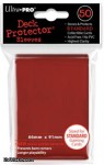 Ultra Pro Sleeves: red (50pcs) [kortinsuoja]