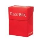 Ultra Pro Deck Box - Tummanpunainen