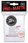 Ultra Pro Sleeves: Pro-Matte White (50pcs) [kortinsuoja]