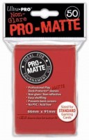 Ultra Pro Sleeves: Pro-Matte Punainen (50kpl) [kortinsuoja]