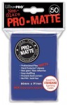 Ultra Pro Sleeves: Pro-Matte Vaaleansininen (50kpl) [kortinsuoja]