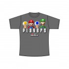 T-paita: Nintendo SMB Players hiili (L)