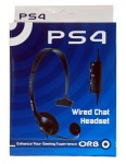 PS4: Wired Chat Headset (ORB)