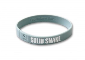 Metal Gear Solid \'Solid Snake\' Silicone Wristband