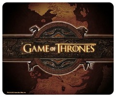 Game Of Thrones - Logo And Map Mousepad