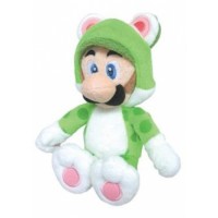 Pehmolelu: Super Mario Bros - Cat Luigi (25cm)