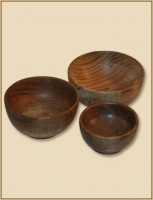 LARP: Wooden Bowl Marilis small