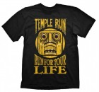 T-Paita: Temple Run - Run For Your Life (M)