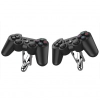 Playstation 3: Black Dual Shock 3 Controller -Kalvosinnappi