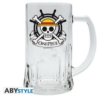 Tuoppi: One Piece - \"Skull - Luffy\" Beer Glass