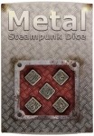 Dice Set: Metal - Steampunk Dice (5)