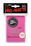Ultra Pro Sleeves Pro-Matte Kirkas Vaaleanpunainen (50kpl)