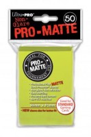 Ultra Pro Sleeves Pro-Matte Kirkas Keltainen (50kpl)