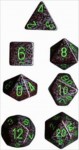 Dice Set: Chessex Earth Speckled  Polyhedral Earth (7)